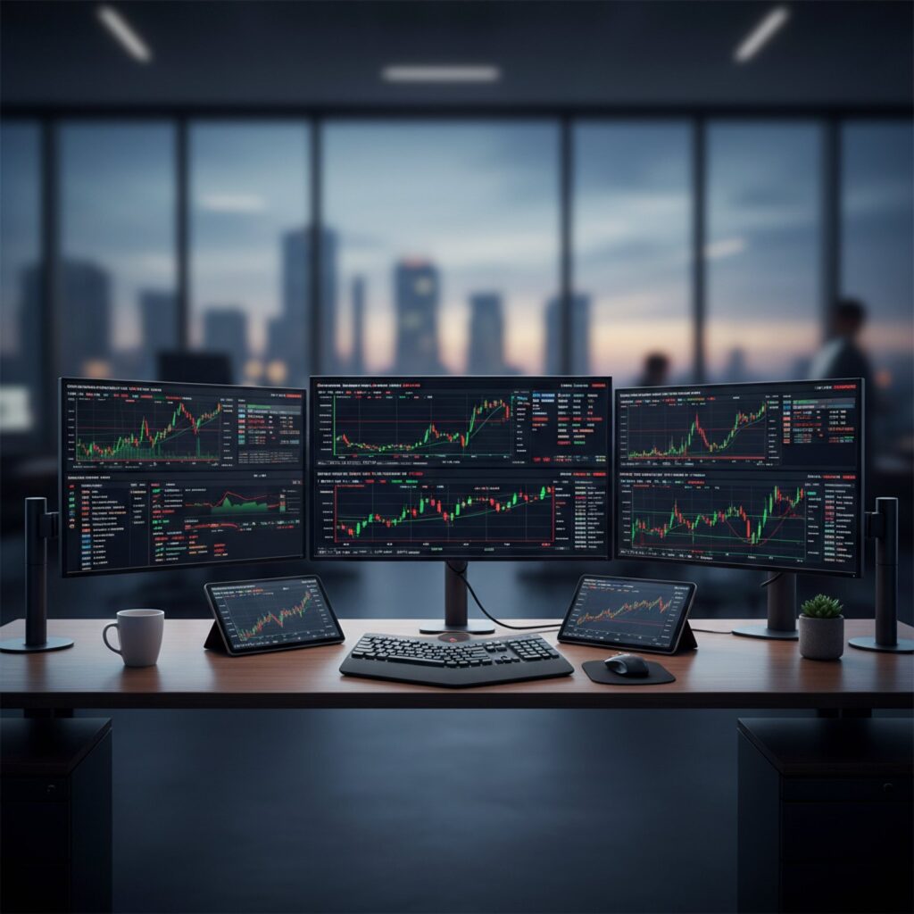 ビットコイン・イーサ6月下落開始、株式先物は上昇示す市場動向